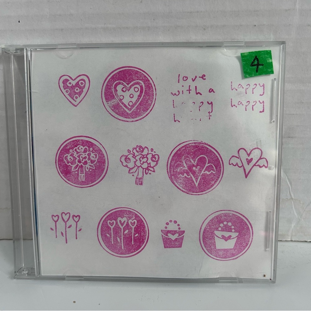 4️⃣Cling rubber stamps set #4 - 12 pcs